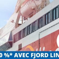 Rabais pour les membres du TCS chez Fjord Line Rabais pour les membres du TCS chez Fjord Line